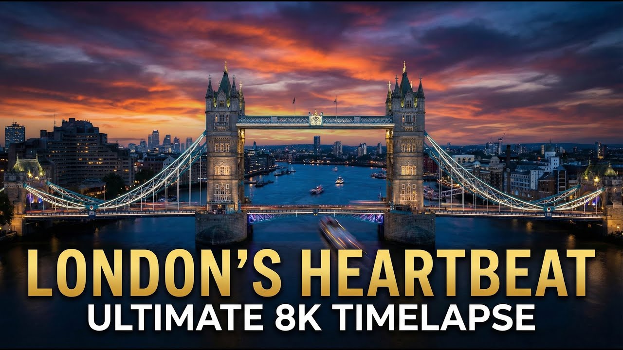 London's Heartbeat: The Ultimate Tower Bridge Timelapse Experience (8K Cinematic)