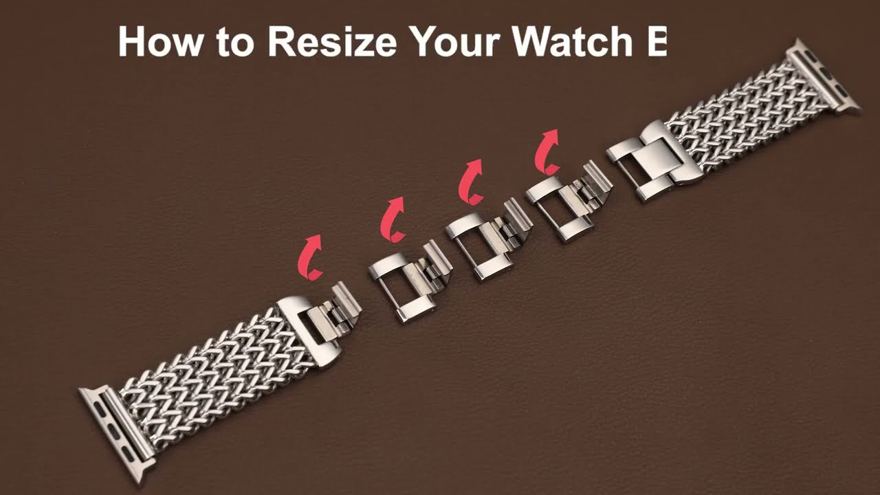 How to Resize Your Watch Band?  SY693R27