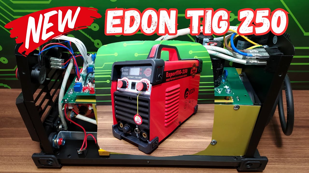 Аргонник в деле! Edon TIG 250