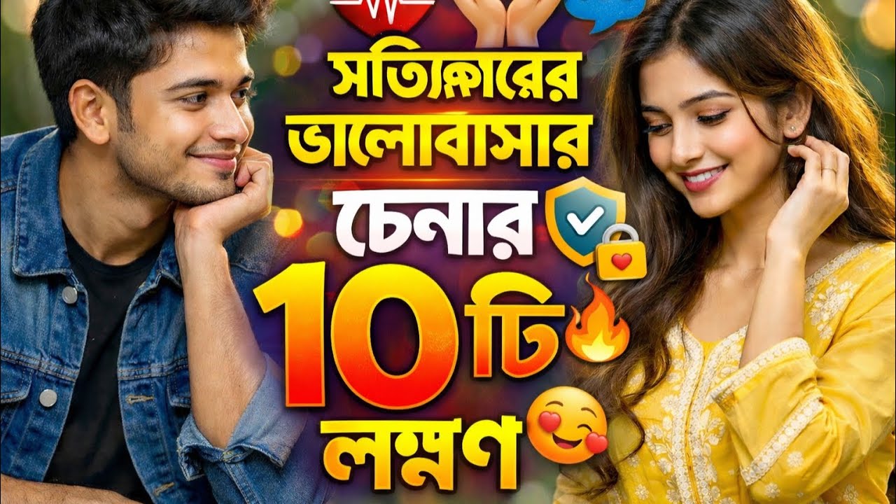ভালোবাসা চেনার ১০ টি লক্ষণ ❤️‍🔥Love Guru Sagor
