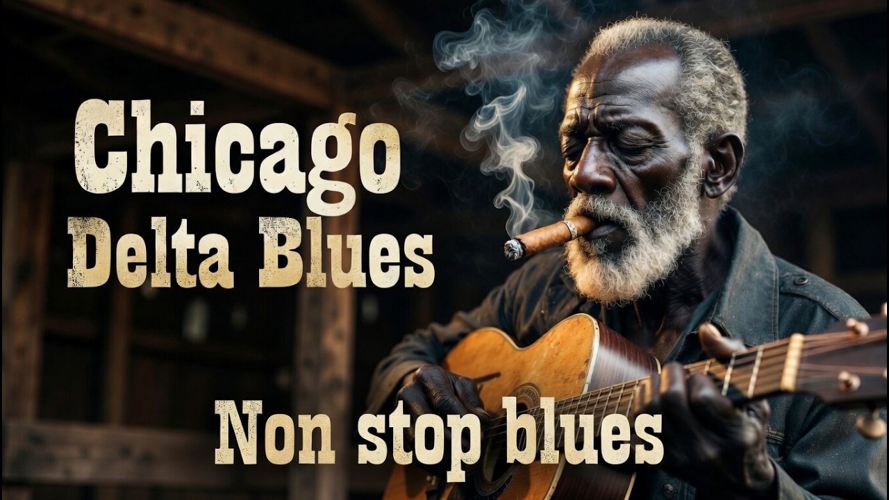 Relaxing Whiskey Blues 🎸 Midnight Deep Delta Blues Radio | Late Night Blues Radio 24/7