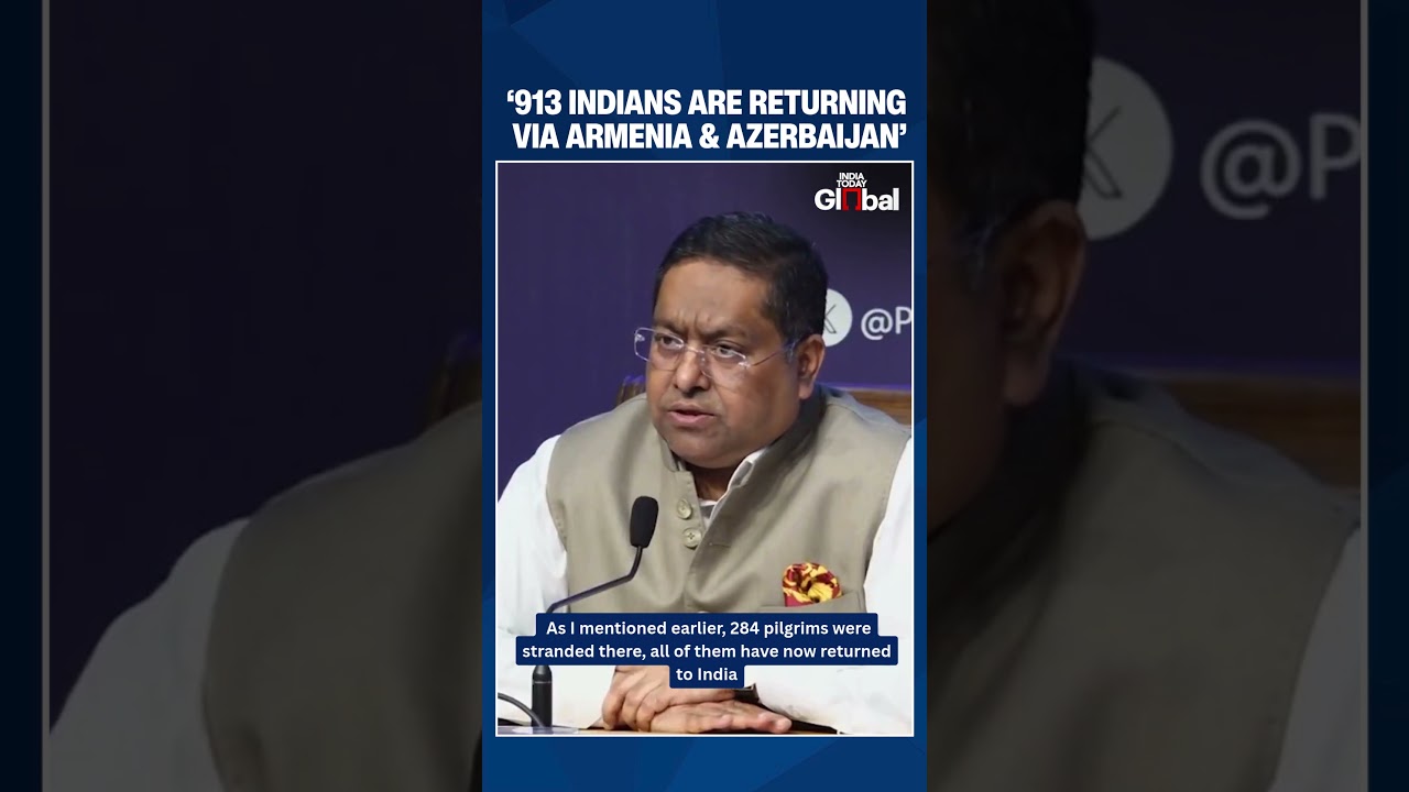'913 Indians Evacuated from Iran via Armenia and Azerbaijan', Says MEA Spokesperson, Randhir Jaiswal