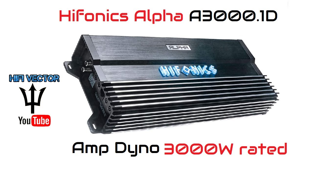 Hifonics Amp dyno Alpha A3000.1D HiFi Vector DL14 audio dummy load with the D amore  SMD AMM1