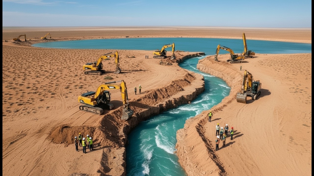Die USA Planen Ein Neues Binnenmeer in der Wüste — Und Das Risiko, Über Das Niemand Spricht