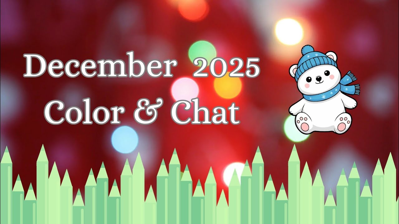 December Color & Chat #adultcoloring