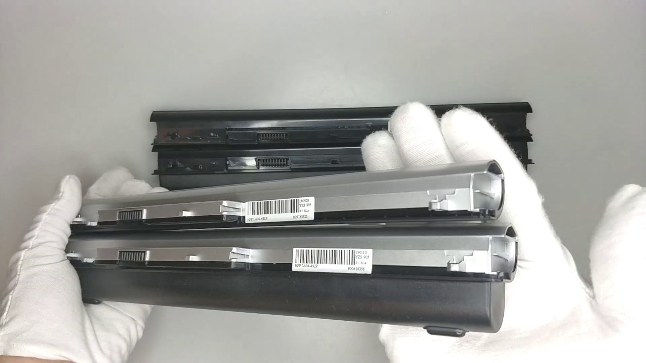Black+Silver/Black HP LA04, 728461-001 Notebook Battery (2200mAh VS 4400mAh)