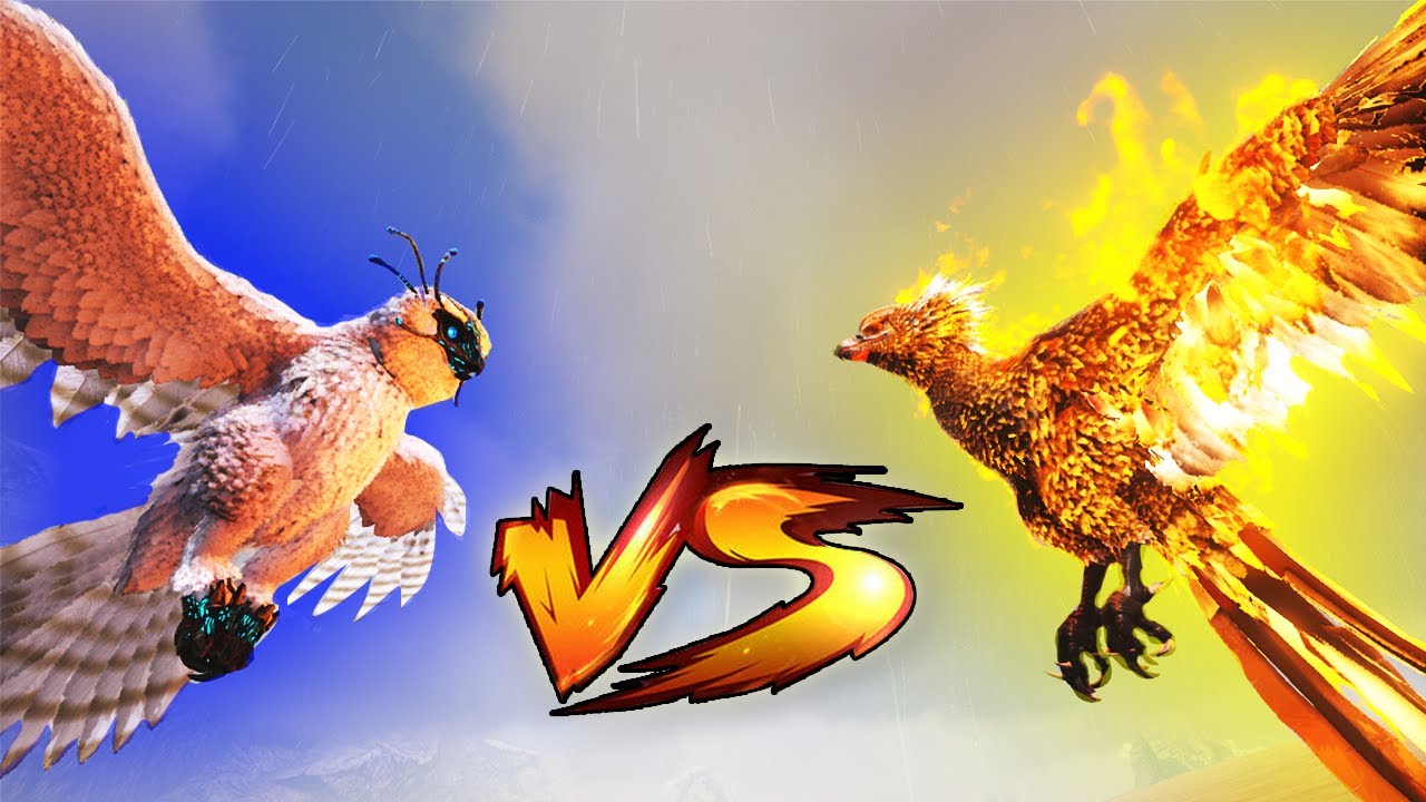 ALL ARK FLYERS VS THE PHOENIX | Ark Battles | Thyrulous