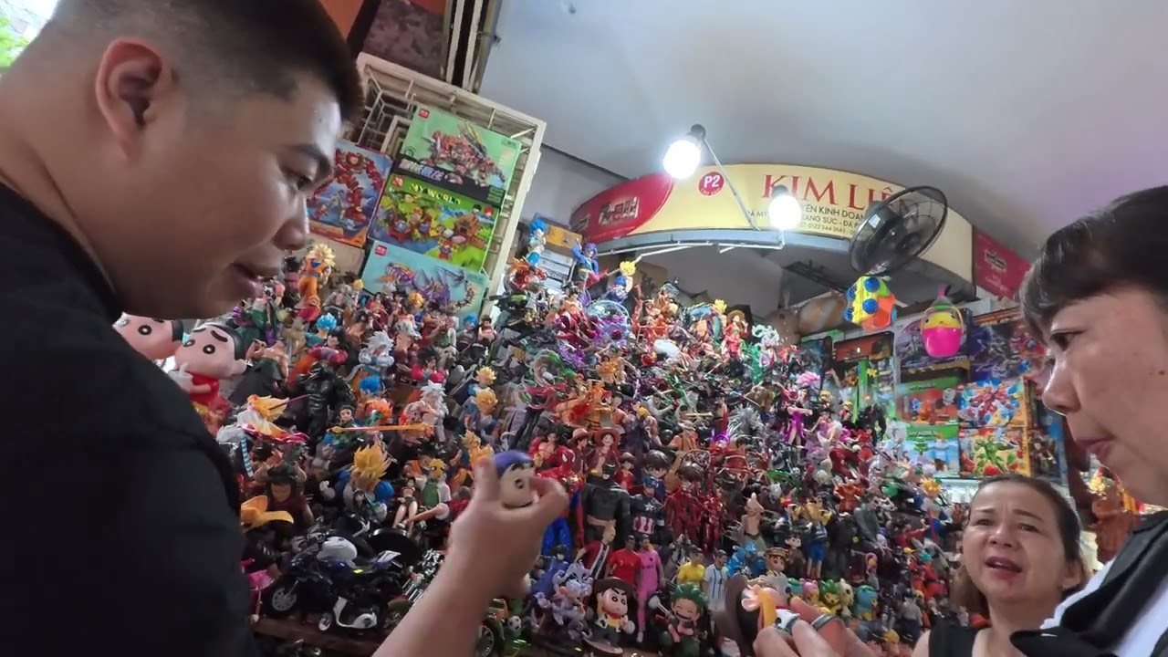 Insane #Anime #actionfigure collection at #Vietnam #Market