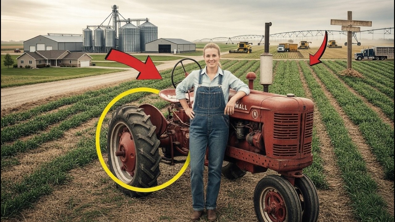 Three Brothers Split the Farm… Only a Daughter Who Got Just the Old Tractor Still Farms