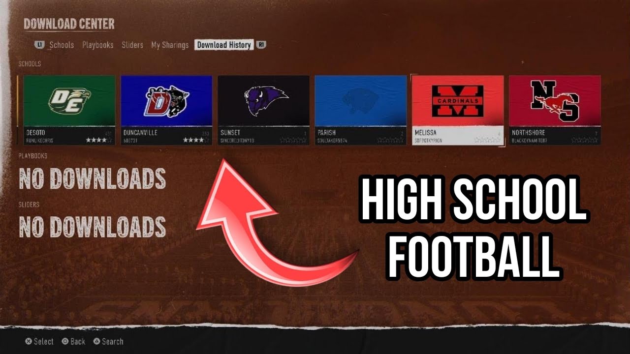 How to play high school football in college football 25 TUTORIAL