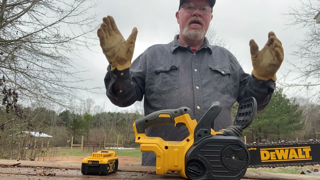 DeWALT 20V Chainsaw Review