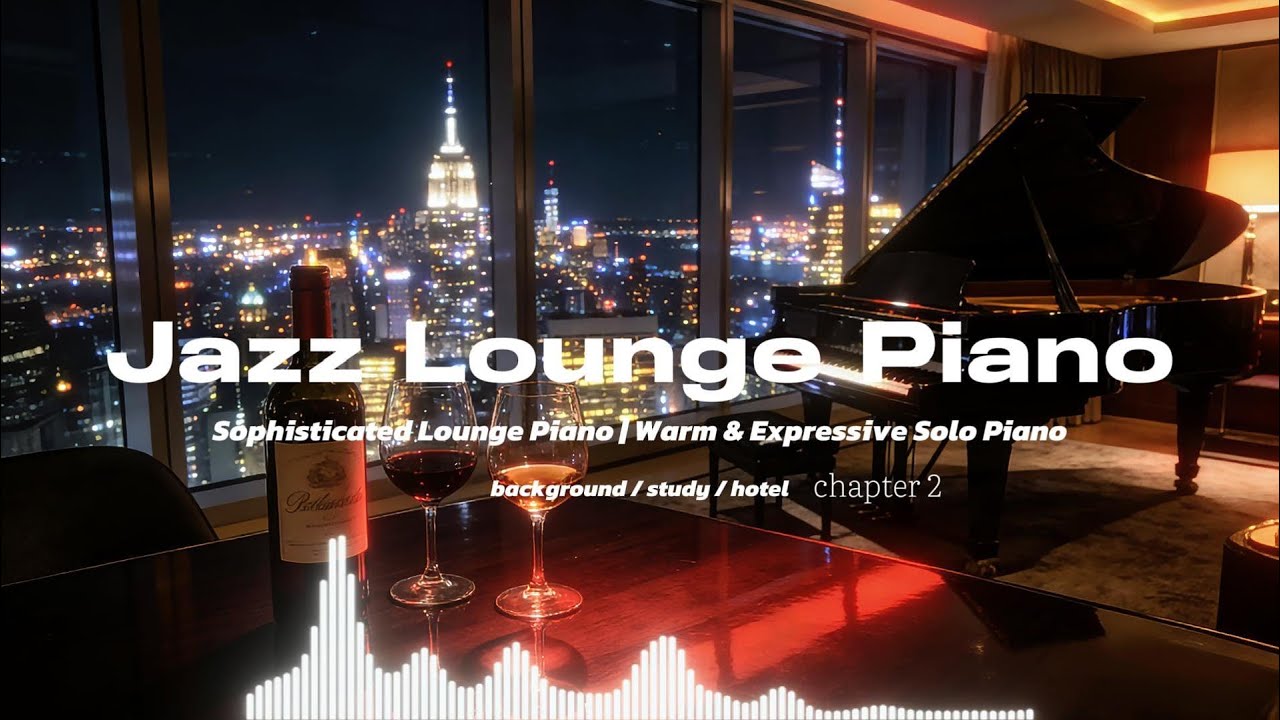 Expressive Jazz Piano | Solo Piano｜ cafe music | jazz piano | calm music | late night | study music