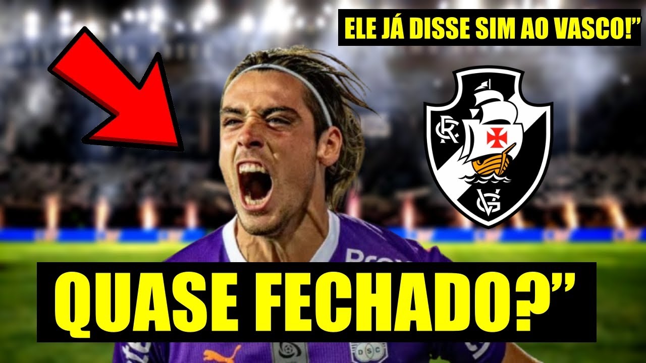 🚨VASCO FICA PERTO DE FECHAR COM ATACANTE ARGENTINO!