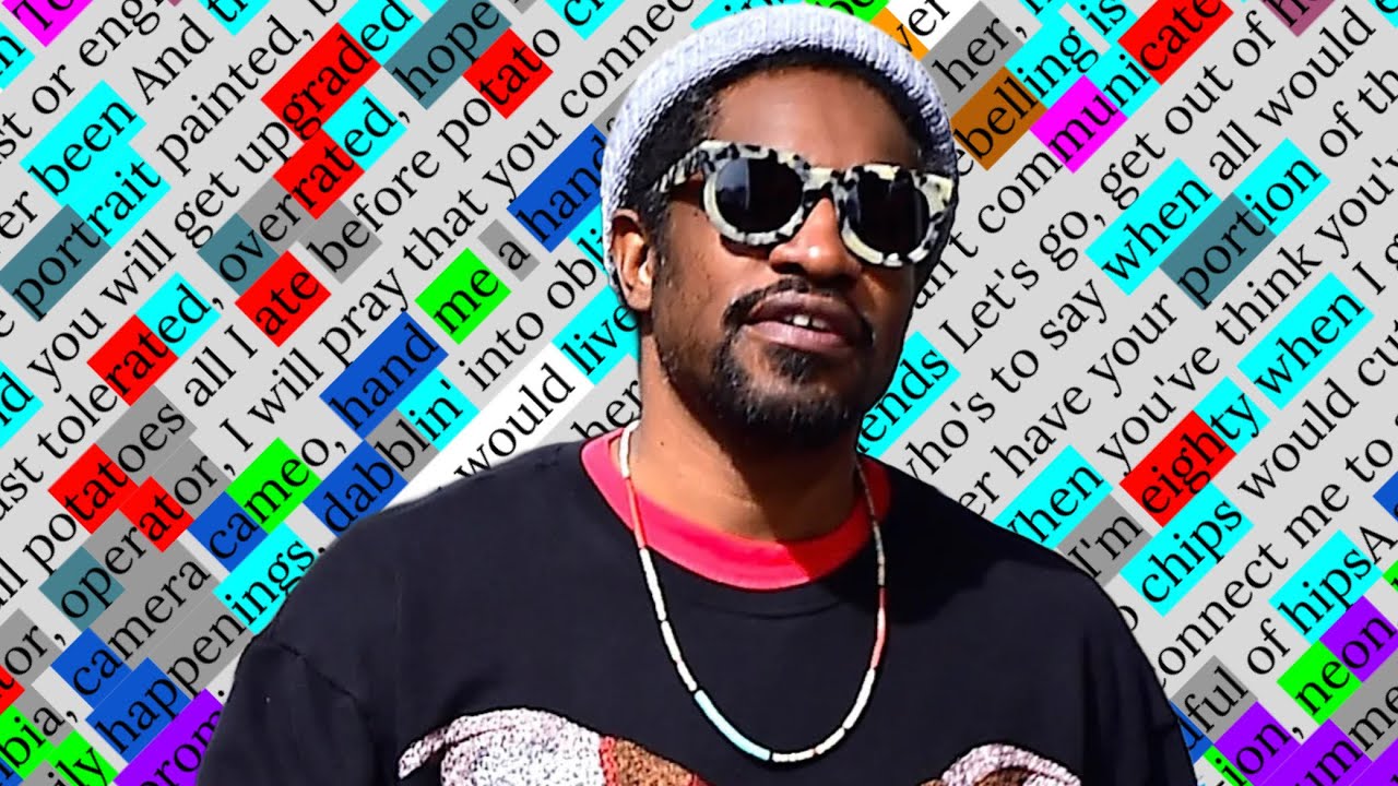 Andr&eacute; 3000, SCIENTISTS & ENGINEERS | Rhyme Scheme Highlighted