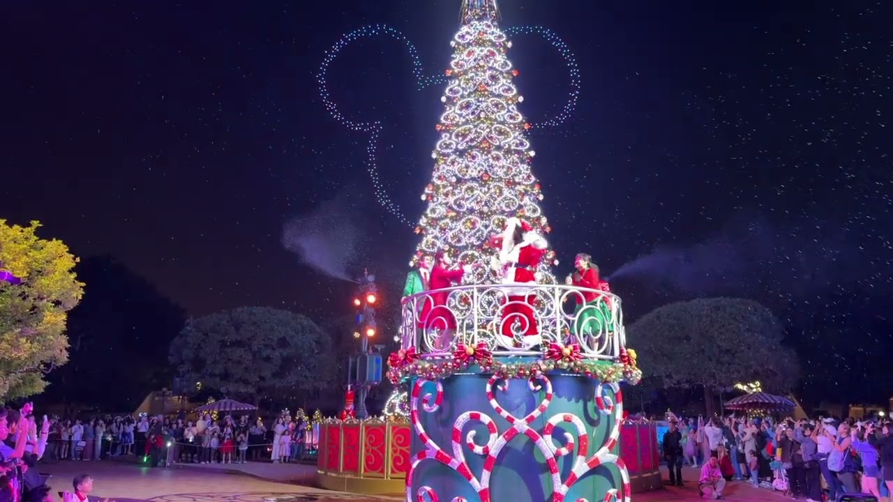 夢想成真聖誕樹亮燈禮 A Holiday Wish-Come-True Tree Lighting Ceremony[4K]香港迪士尼樂園 14-11-2025第一場