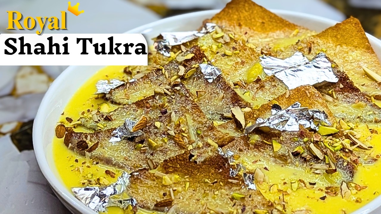 Only Milk And Bread | The Royal Shahi Tukra | Eid Special Dessert Recipe |