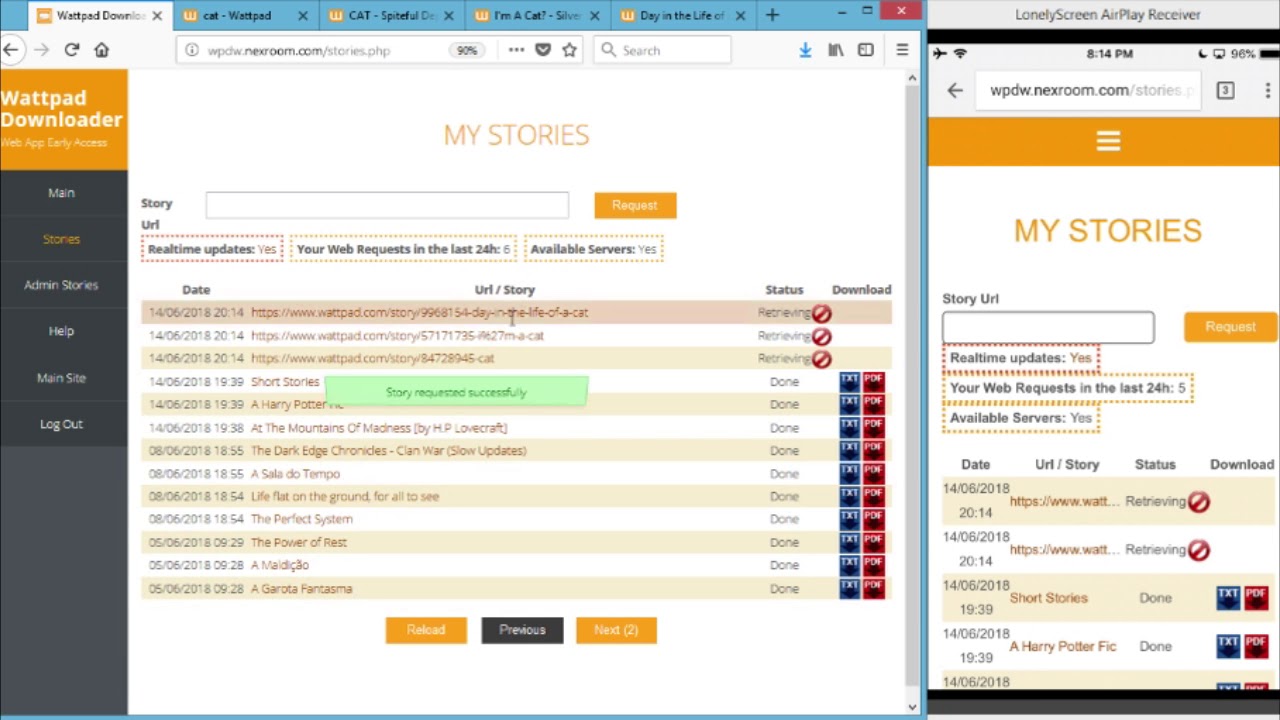 Download Wattpad books on the browser [2025]
