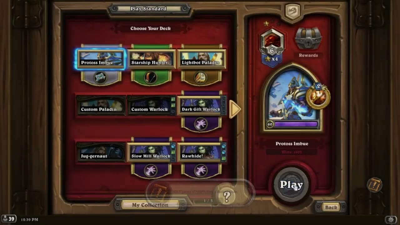 Standard Ladder: Mothership Imbue Priest