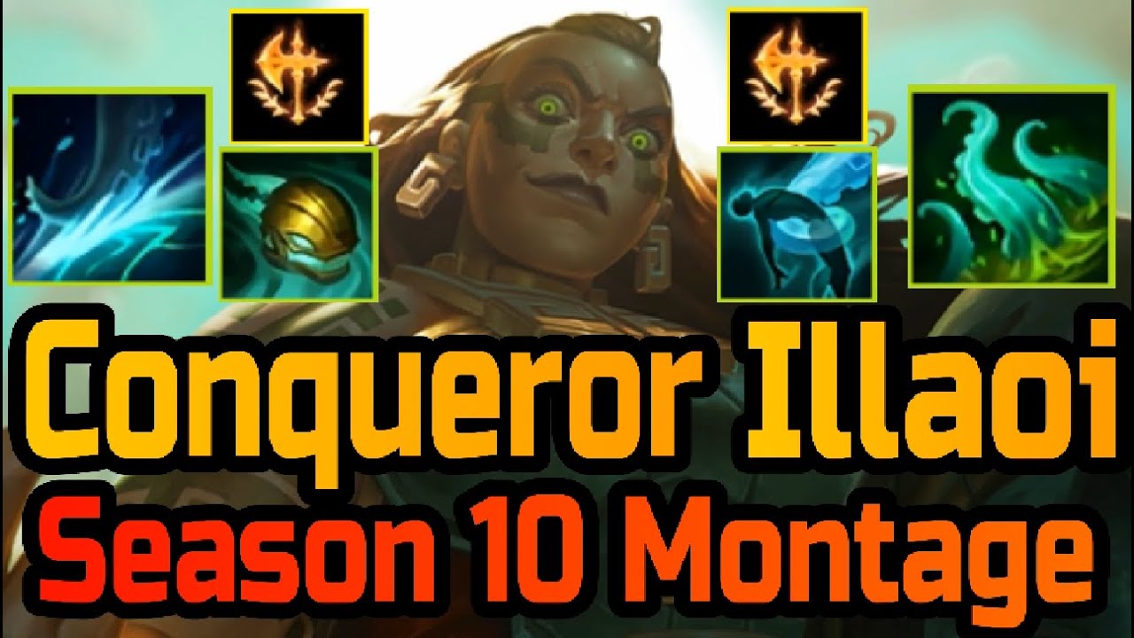 Conqueror Illaoi Top Season 10 Ranked Montage 5 | Rank 1 Illaoi | S10 lol Best Gameplay Guide | 2020
