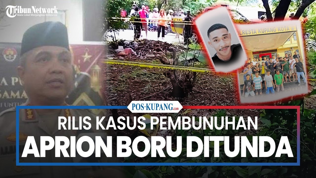 Polres Kupang Kota Tunda Rilis Kasus Pembunuhan Aprion Boru di Alak