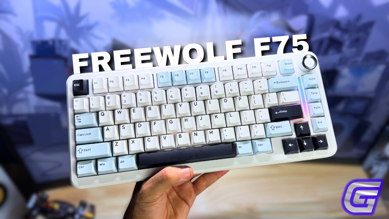 TECLADO FREEWOLF F75 - NOVO CUSTO BENEFÍCIO DO ALIEXPRESS?