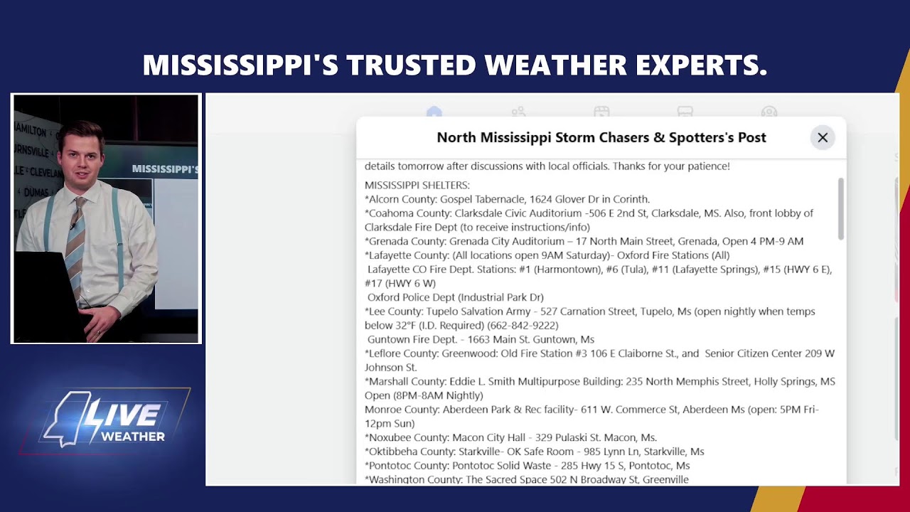 LIVE NOW at 5: Ice Storm begins tonight and continues through the weekend