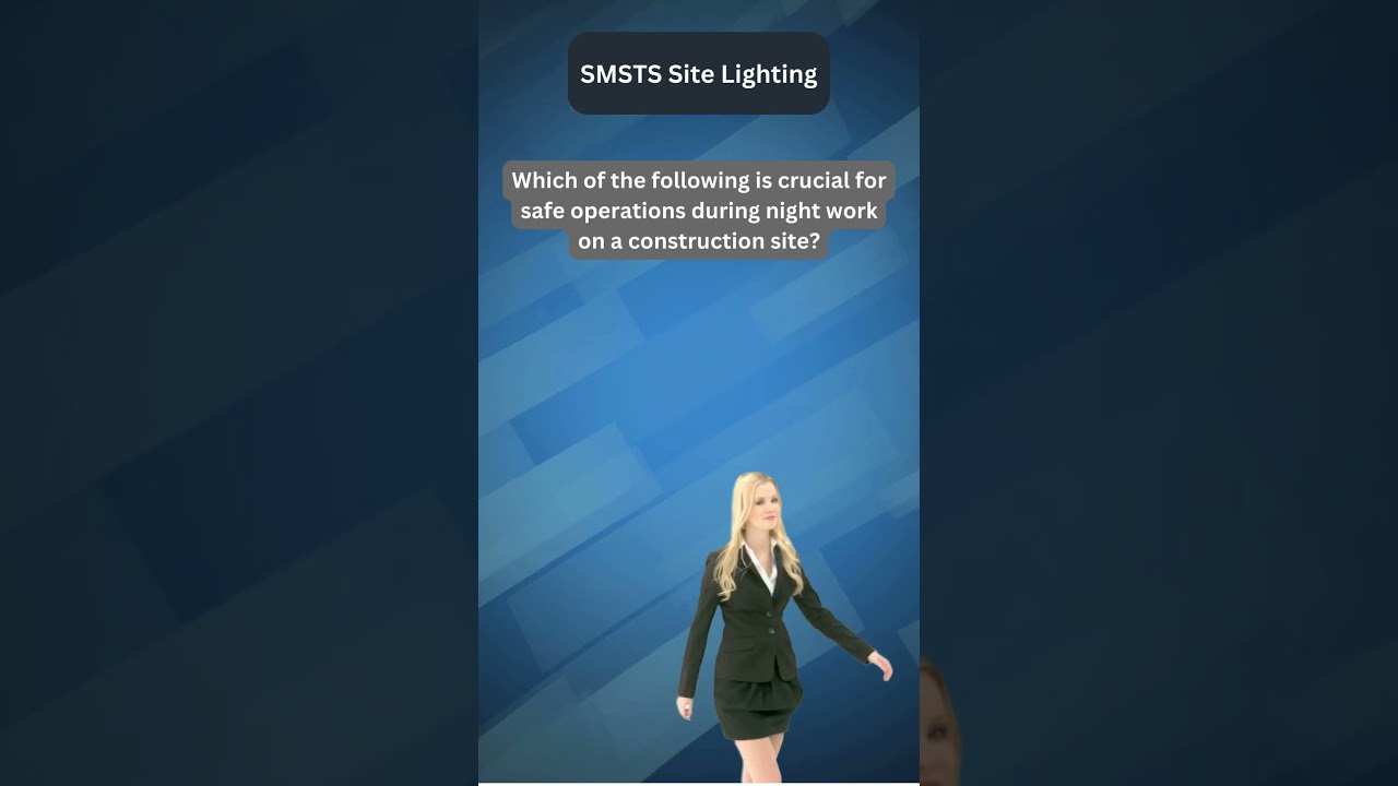 Can You Answer This CITB SMSTS Homework Question? 💡 #SafetyFirst #construction