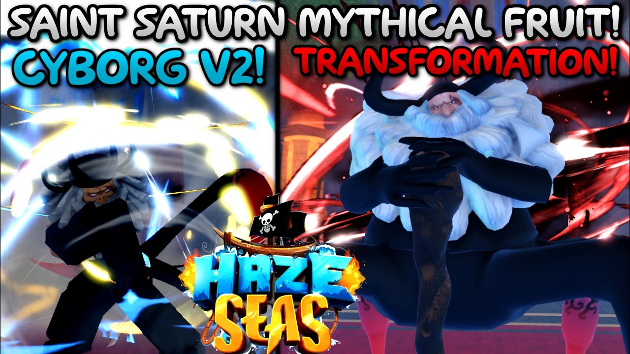 Стал Святым Сатурном в Roblox Haze Seas... Вот что из этого вышло!