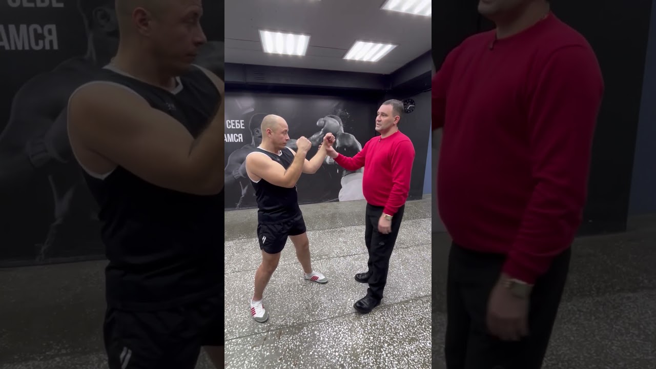 Апперкот в бороду и печень через обводящее движение в боксе