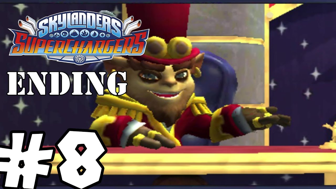 Skylanders SuperChargers Racing - ENDING Bossfight Gameplay Walkthrough Part 8 [ 3DS ]