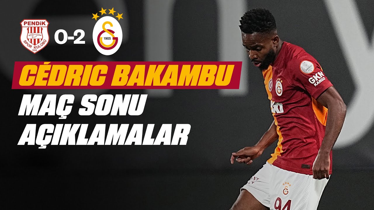 📺 C&eacute;dric Bakambu'nun ma&ccedil; sonu a&ccedil;ıklamaları | #PSvGS