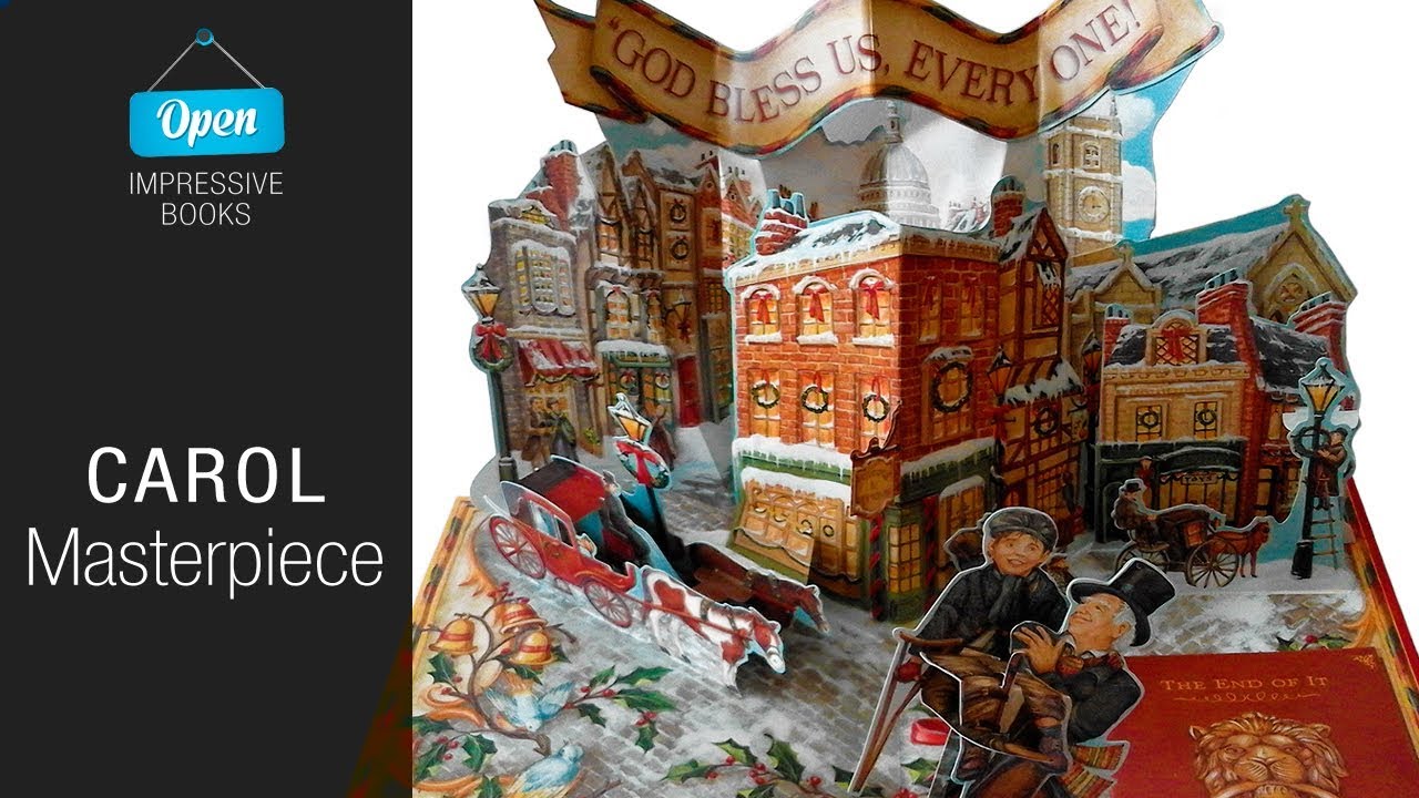 A Christmas Carol Pop-up Book by Chuck Fischer & Bruce Foster