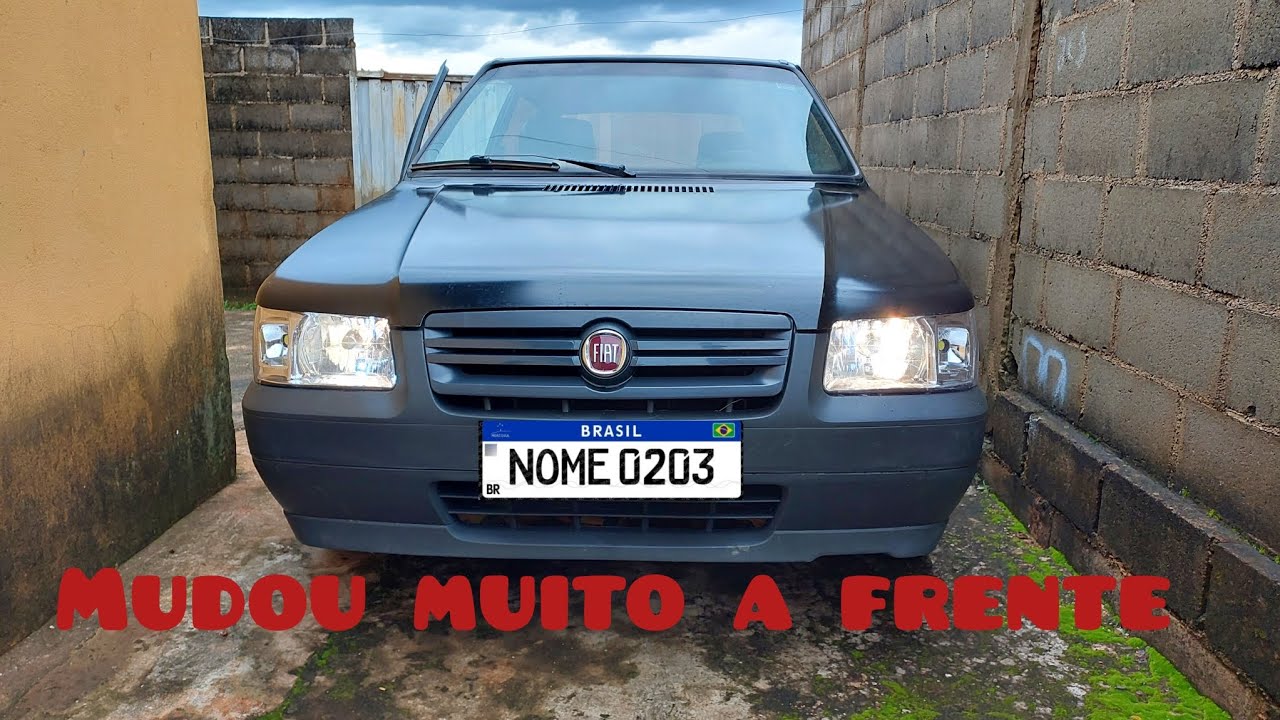 Uno antigo com frente do uno mas novo 😱
