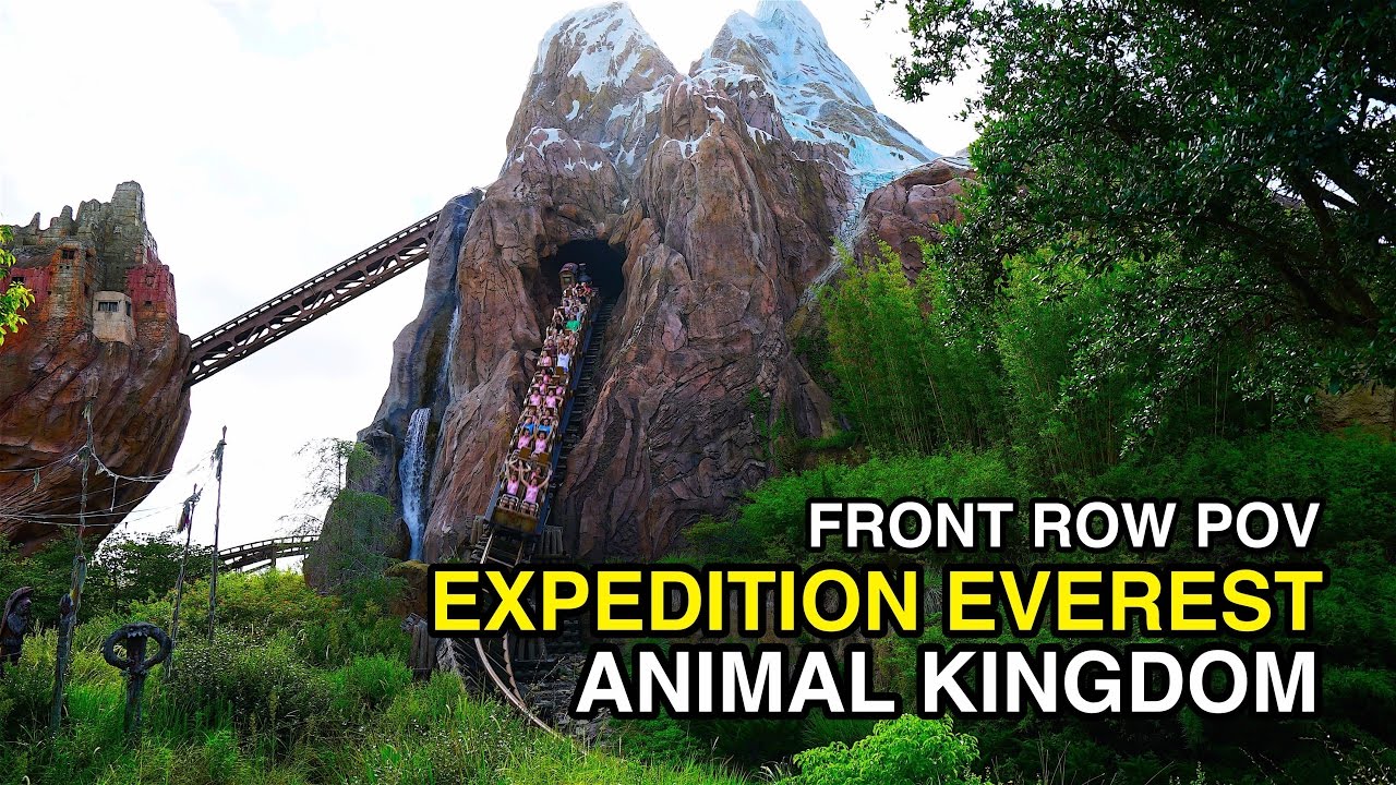 [4K] Expedition Everest - Legend of the Forbidden Mountain : Animal Kingdom (Orlando, FL)