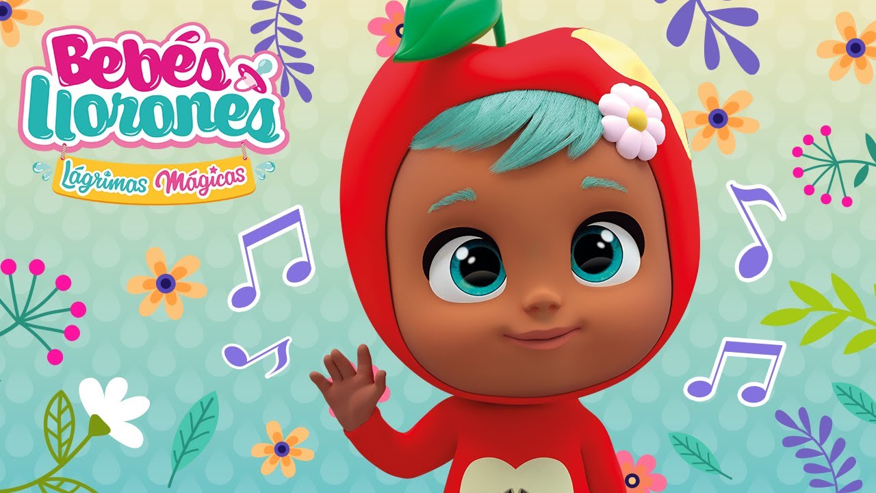 🍌🍎🎤 LA FRUTICANCIÓN 🎤🍎🍌 KARAOKE 🎶 BEBÉS LLORONES 💧 LÁGRIMAS MÁGICAS 💕 DIBUJOS ANIMADOS