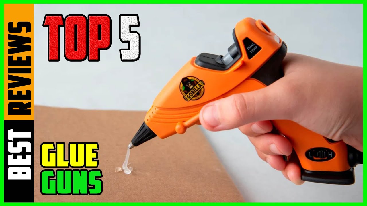 TOP 5 Best Glue Guns 2026 | best hot glue gun for crafting