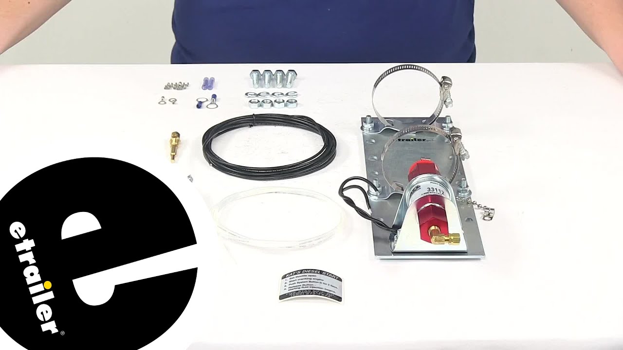 etrailer | The Low-Down on the Kat's Heaters Ether Start Fluid Injection System