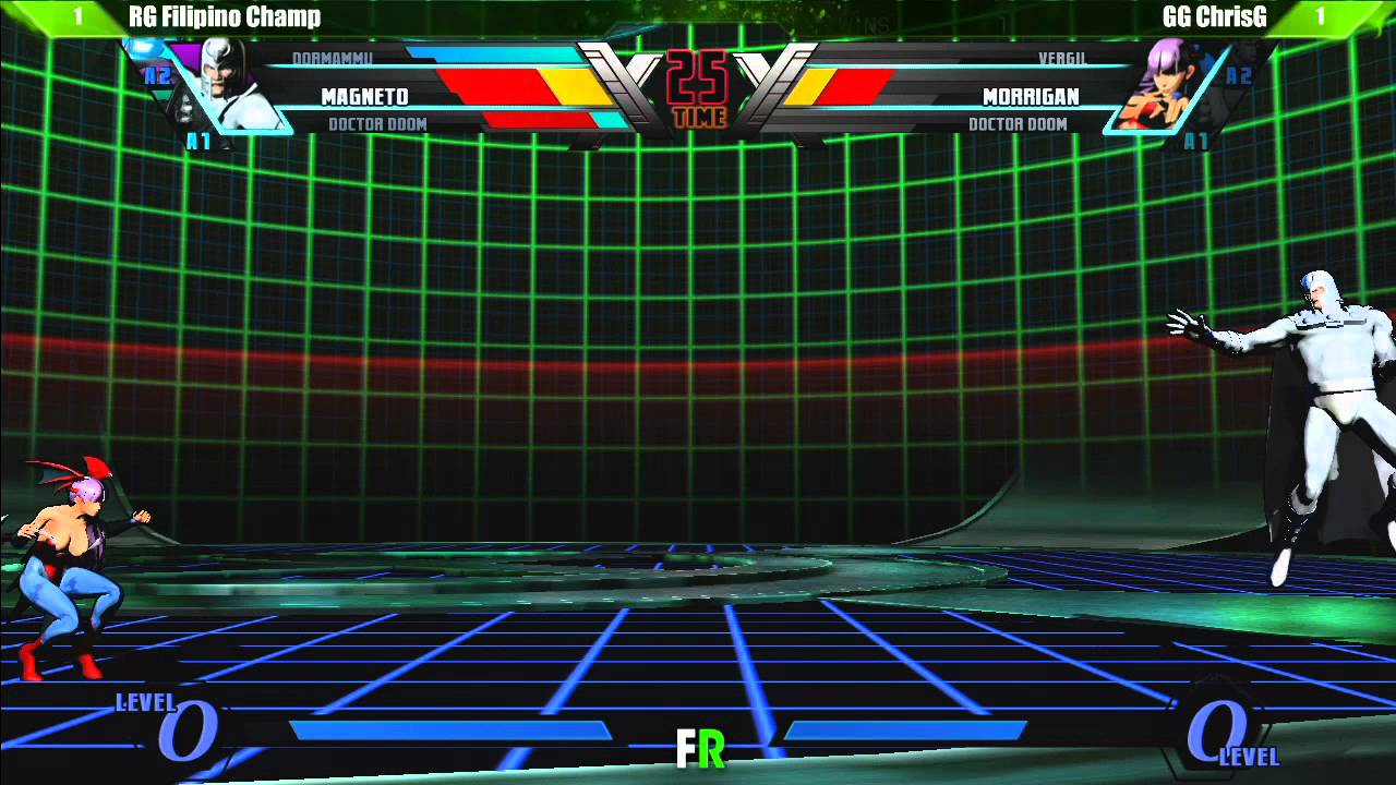 Турнир UMVC3 Top 8 RG FilipinoChamp против GG ChrisG — финальный раунд 17