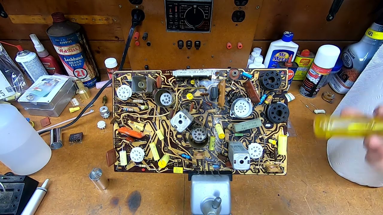 Philco Predicta Princess Repair Part 1 - Deflection Board