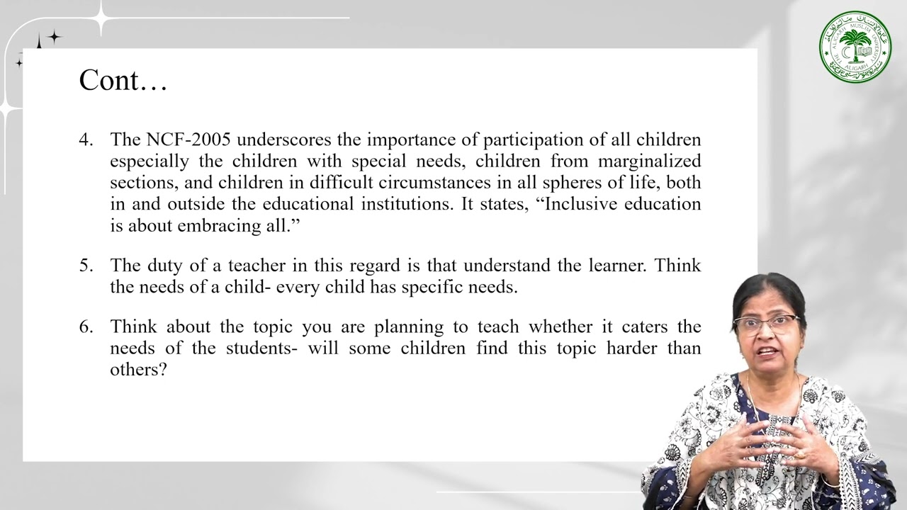 Bases of Curriculum Planning and National Education Policy (NEP)- 2020