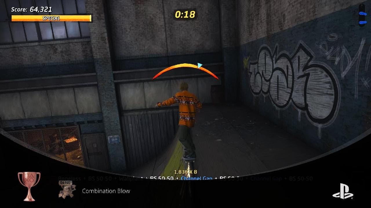 Tony Hawk's Pro Skater 1 + 2 : little combination combo 