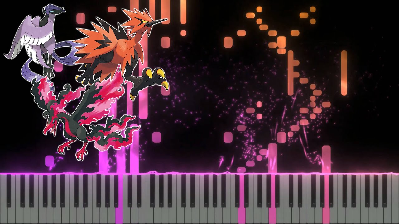 Galarian Legendary Bird Battle Theme - Pokemon Sword & Shield - Piano Duo