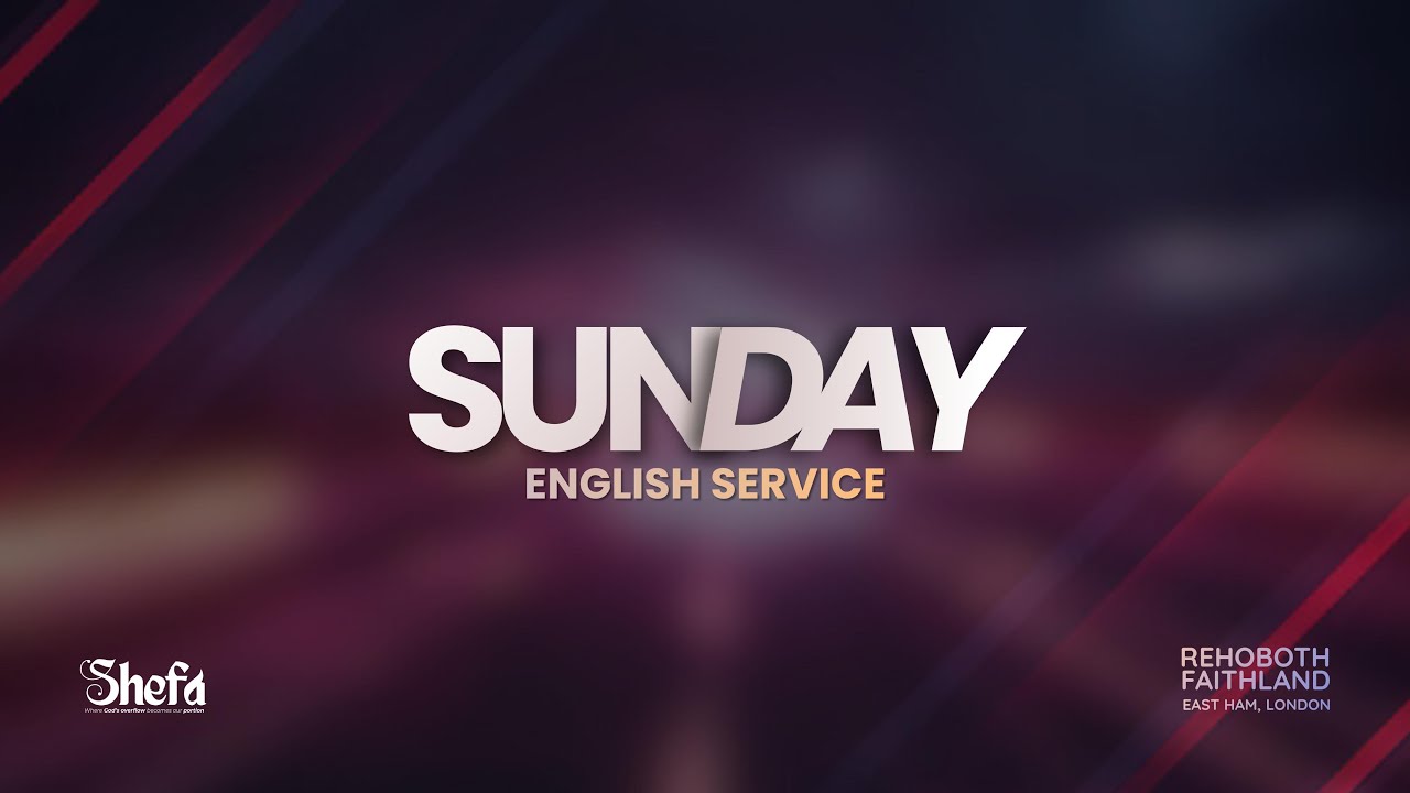 Sunday English Service | Pr Reeba Godlee | Rehoboth London | 08 February 2026 |