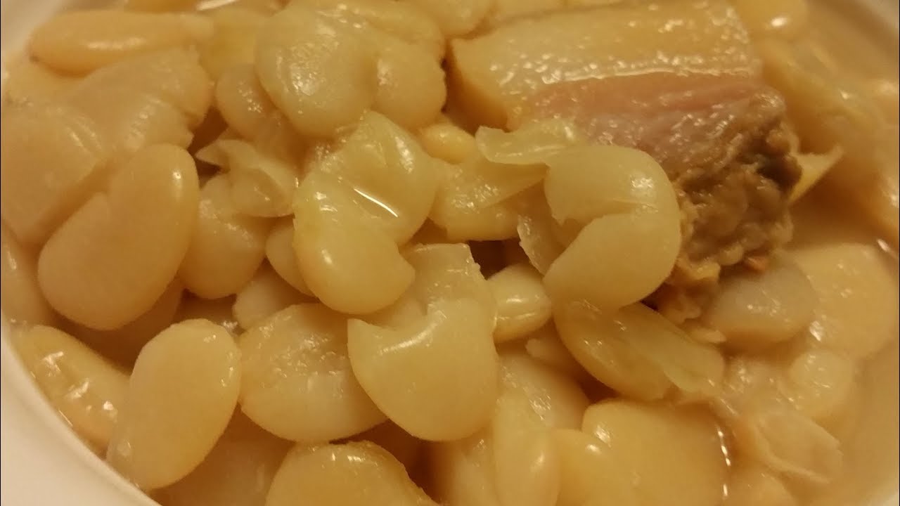 Лимская фасоль в южном стиле от бабушки