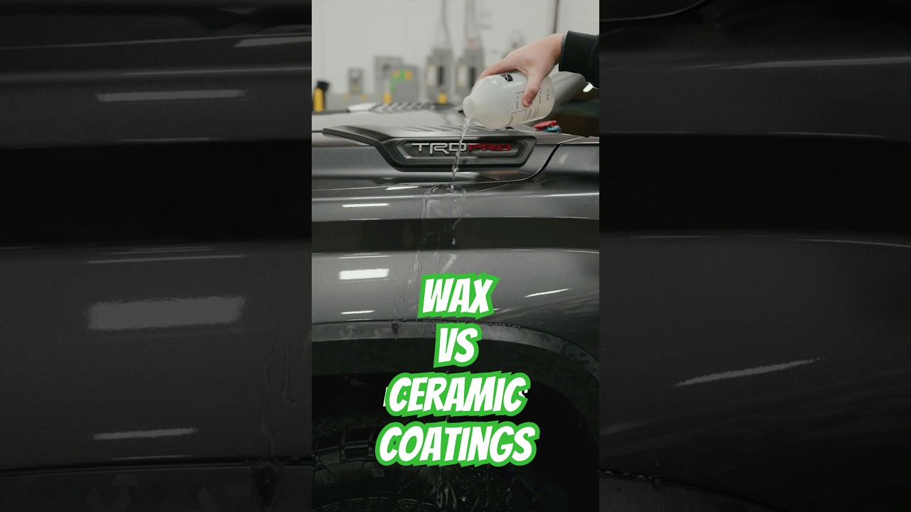 Wax vs Ceramic Coating’s