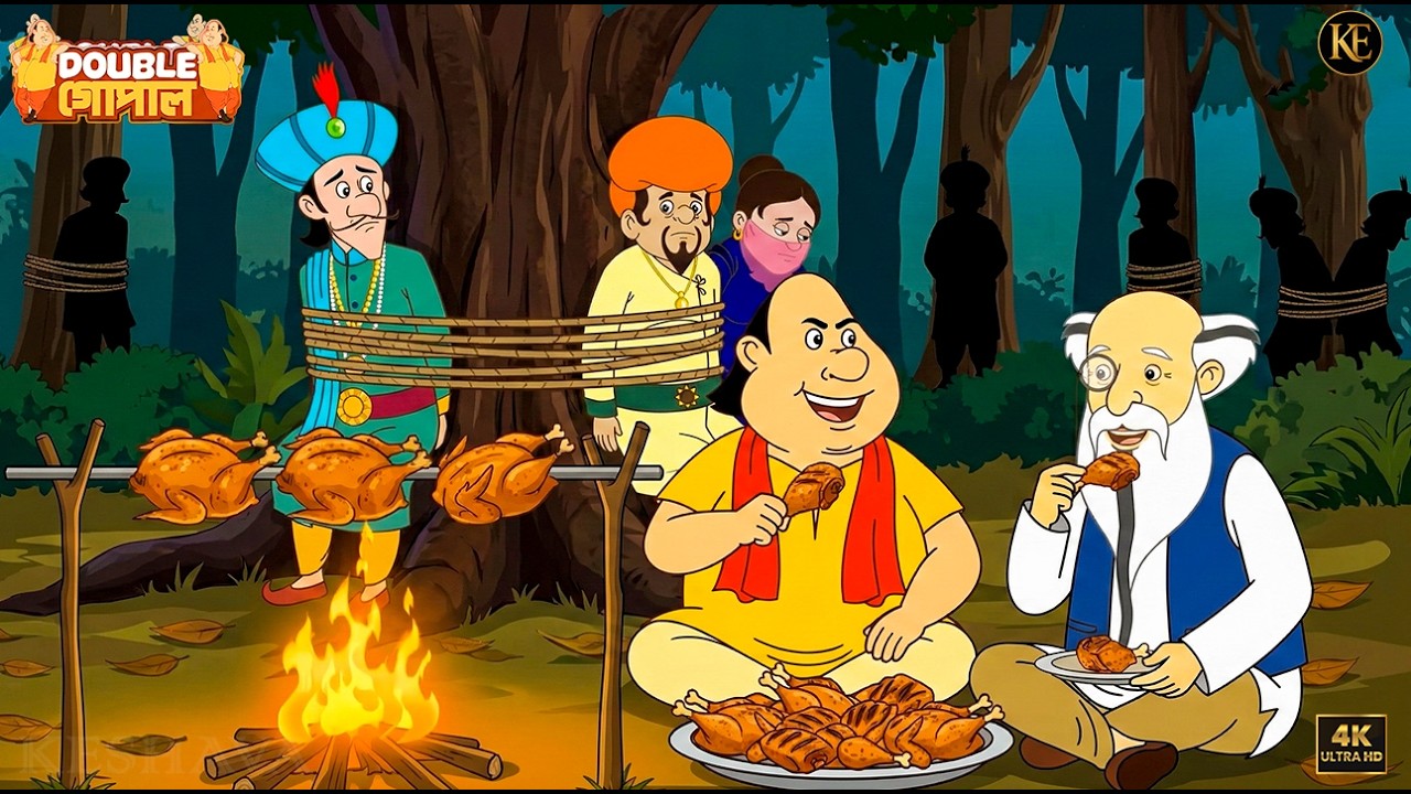 জঙ্গলের রাতে গোপালের গোপন ভোজ! | Gopal Bhar - গোপালভাঁড় | New Episode 2026