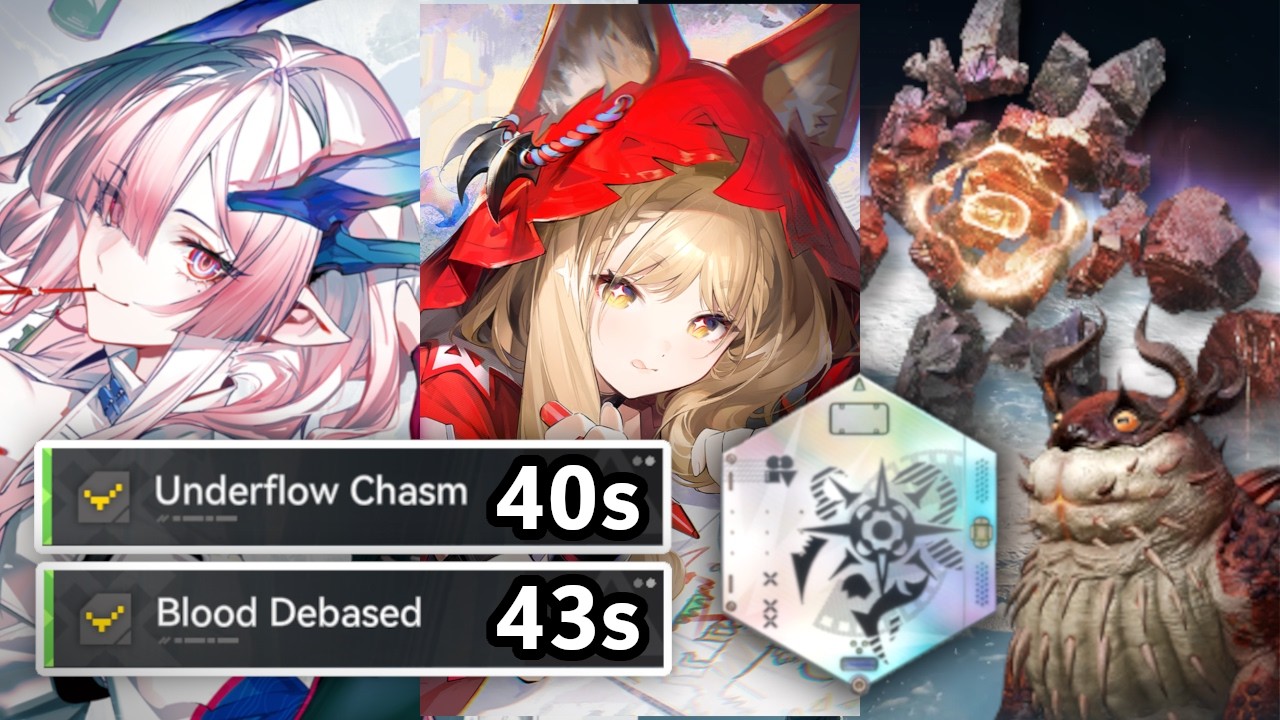P0 Mi Fu & Rossi are TOO FUN! Umbral Monument 4 Speedrun | Arknights Endfield