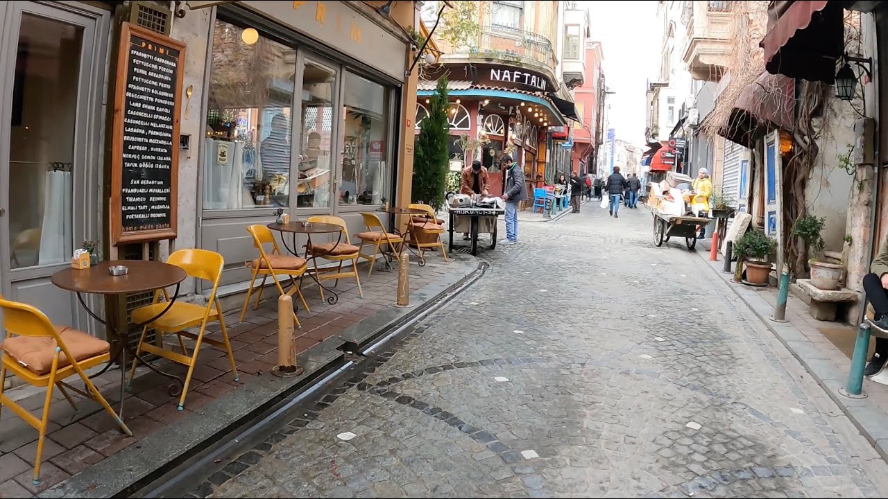 Fener-Balat Districts in Istanbul CHURCHES-4K Walking Tour