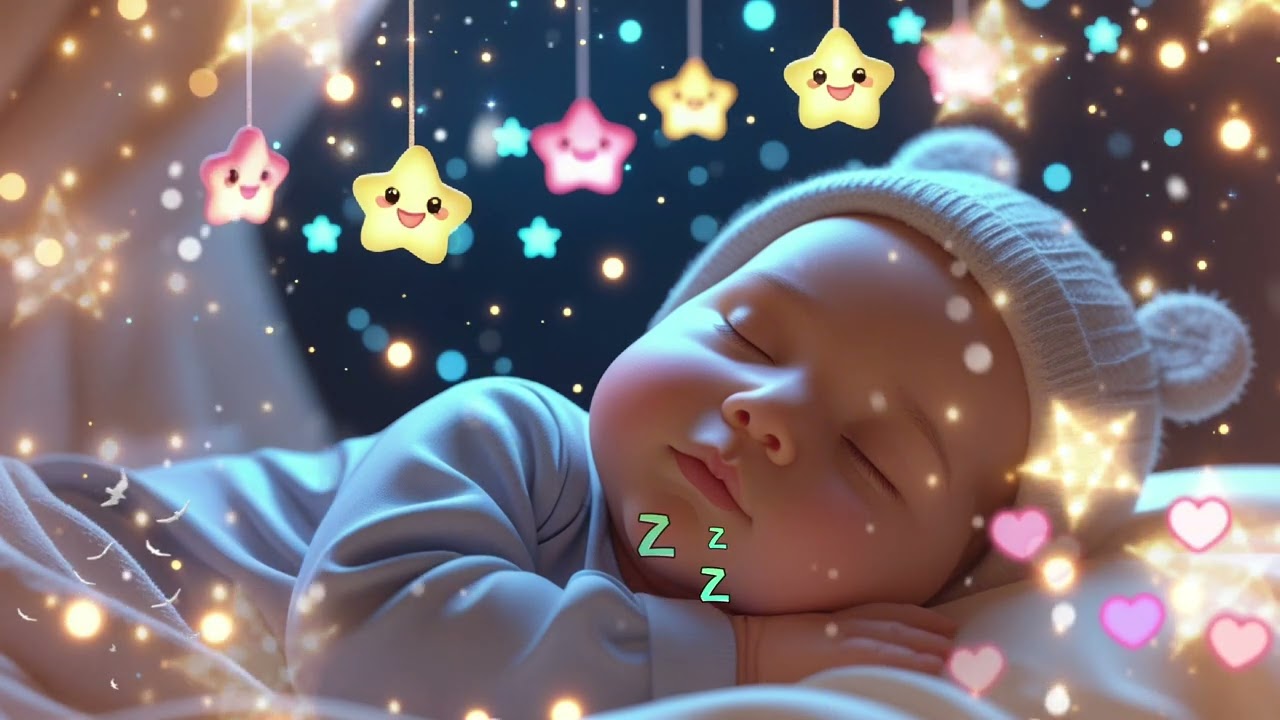 Música Para Dormir a Tu Bebé 🎺 Descanso Infantil Tranquilo 🎷 Descanso Natural Durante Horas 🥁