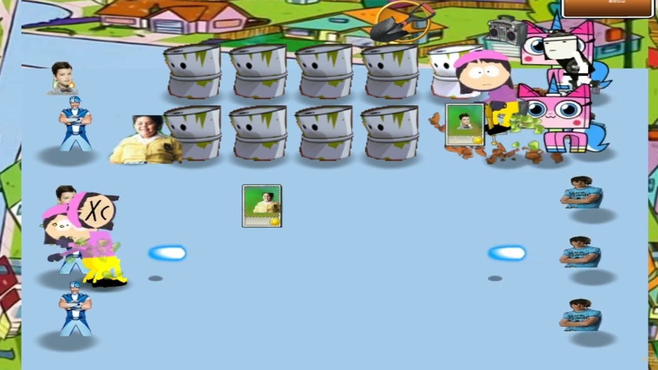 Plants Vs Zombies Mod - Live Actions Vs Cartoons // Another Chain reaction